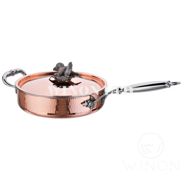 Hammer Design Copper Pot D240X70