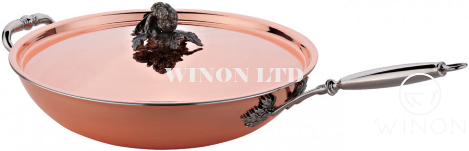 Plain Design Copper Pot D360X90