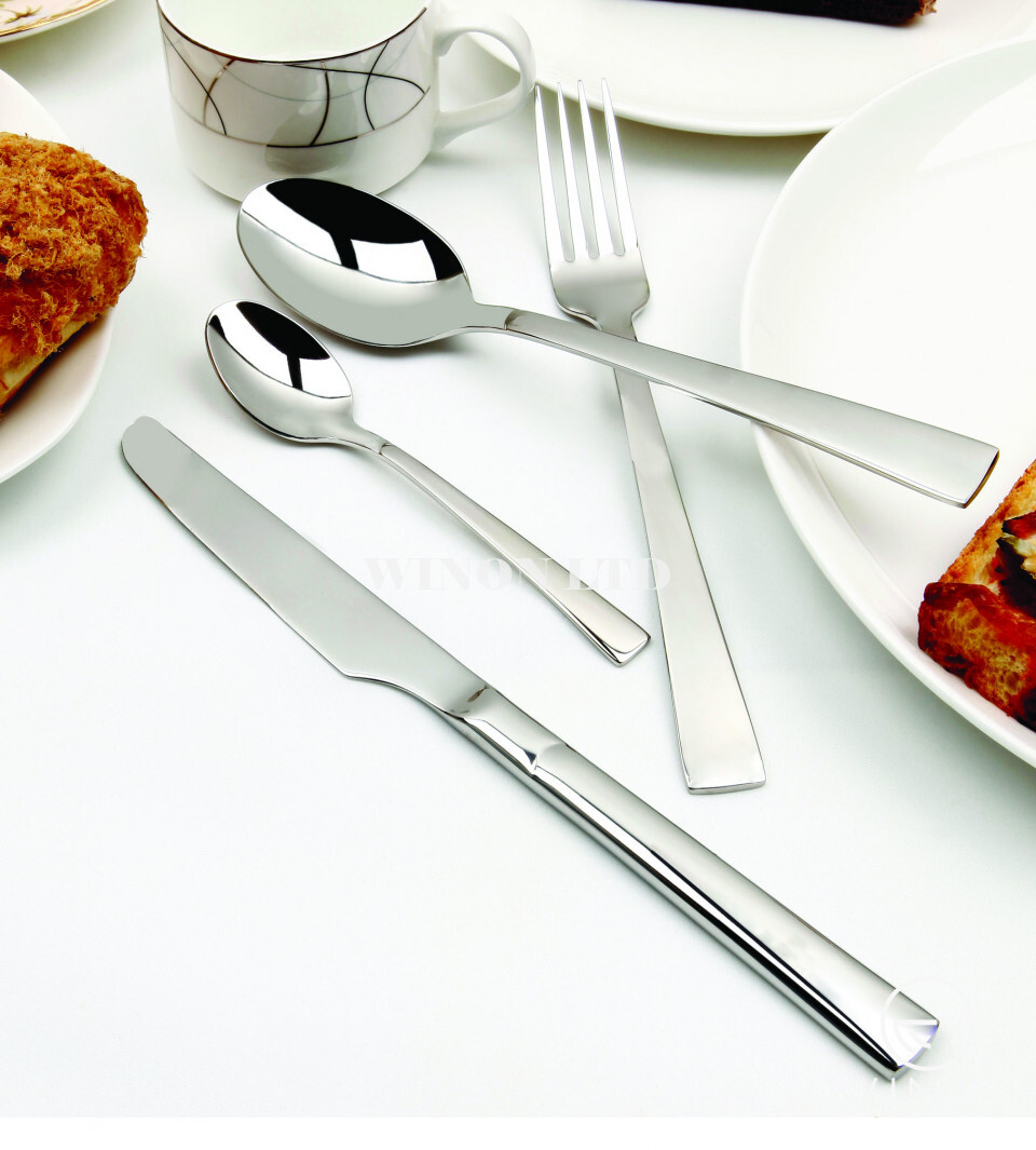 Stainless Steel Knife And Fork Set Of Four (OIKIA)