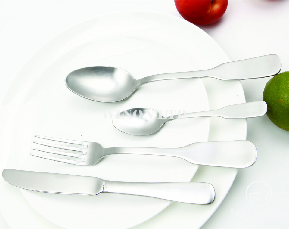 Stainless Steel Knife And Fork Set Of Four (MONT)