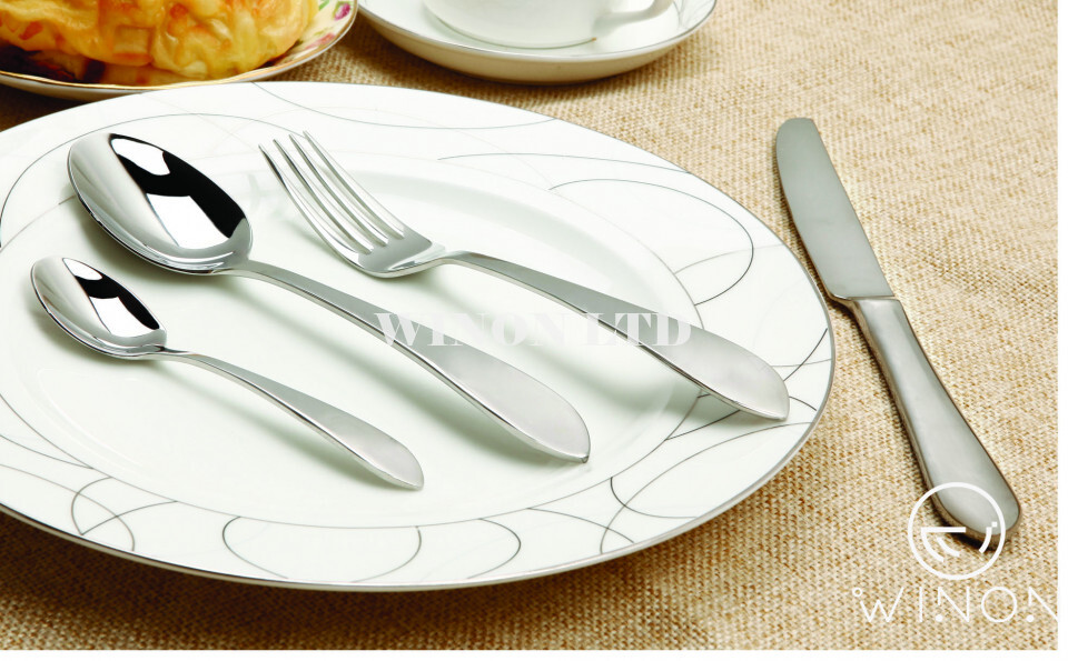 Stainless Steel Knife And Fork Set Of Four (Andorra)