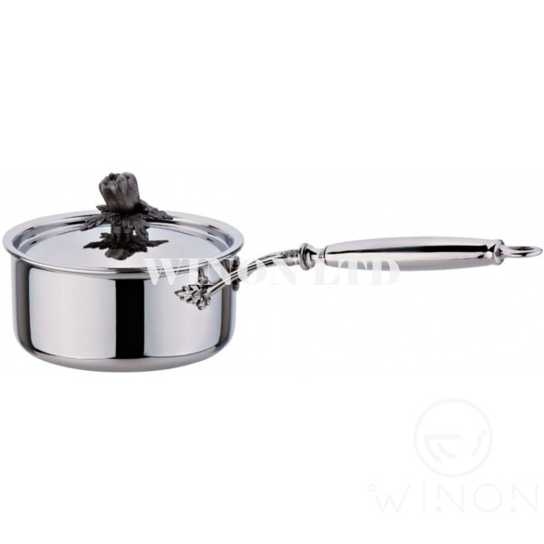 Plain Design Stainless Steel Pot D160X80